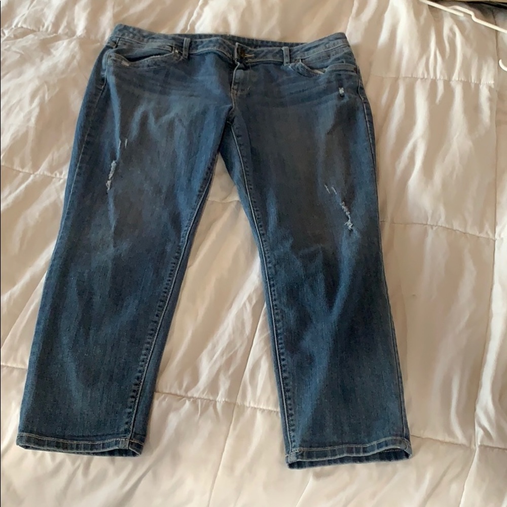 Capri jeans
